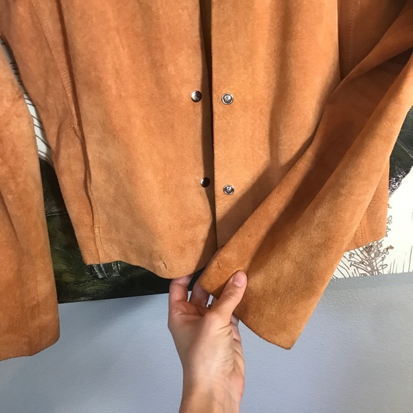 VINTAGE Suede Jacket - Picture 3 of 10